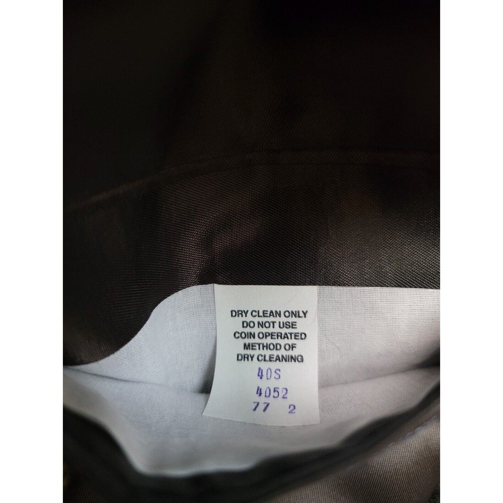 Mark Alexander Wool Blend Elbow Patch Blazer Sport Coat Tweed 40 Made in USA VTG - Picture 11 of 13